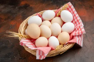 egg contains lutein and zeaxanthin is good  food for eye health.